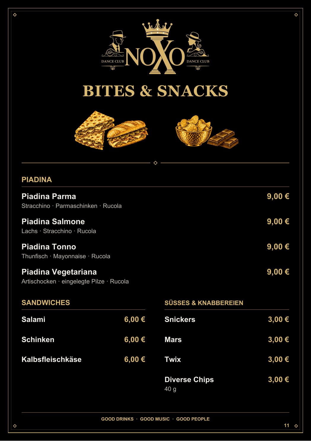 Bites und Snacks